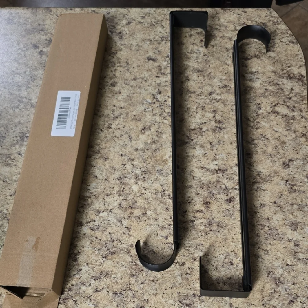 Black Metal Wall Hooks